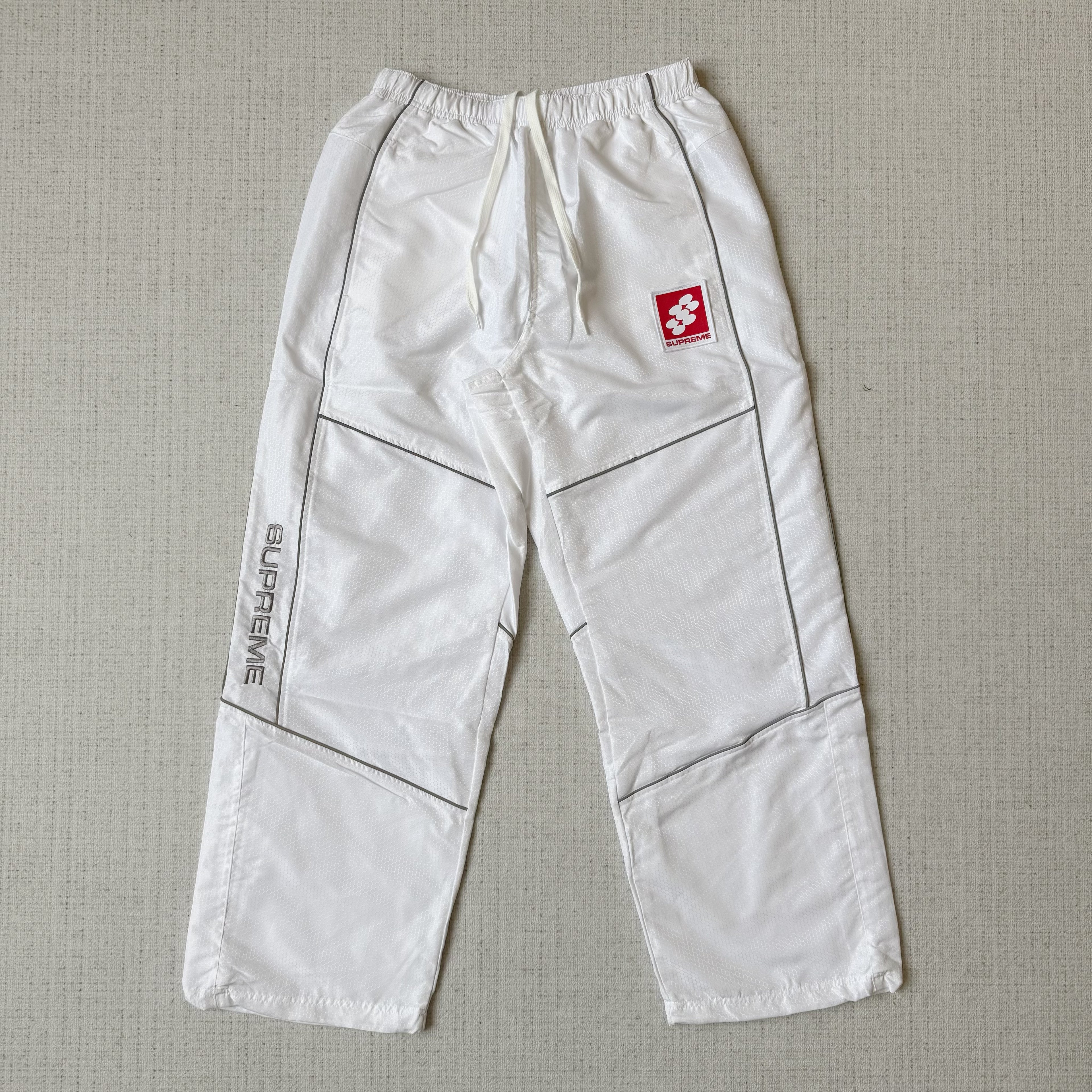 Supreme Reflective Piping Pullover Tracksuit