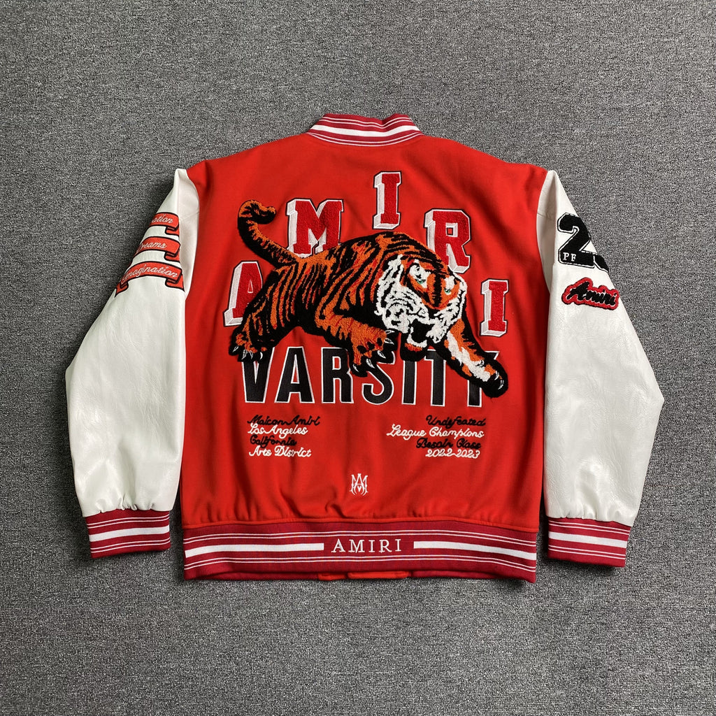 Amiri Mixed Varsity Jacket