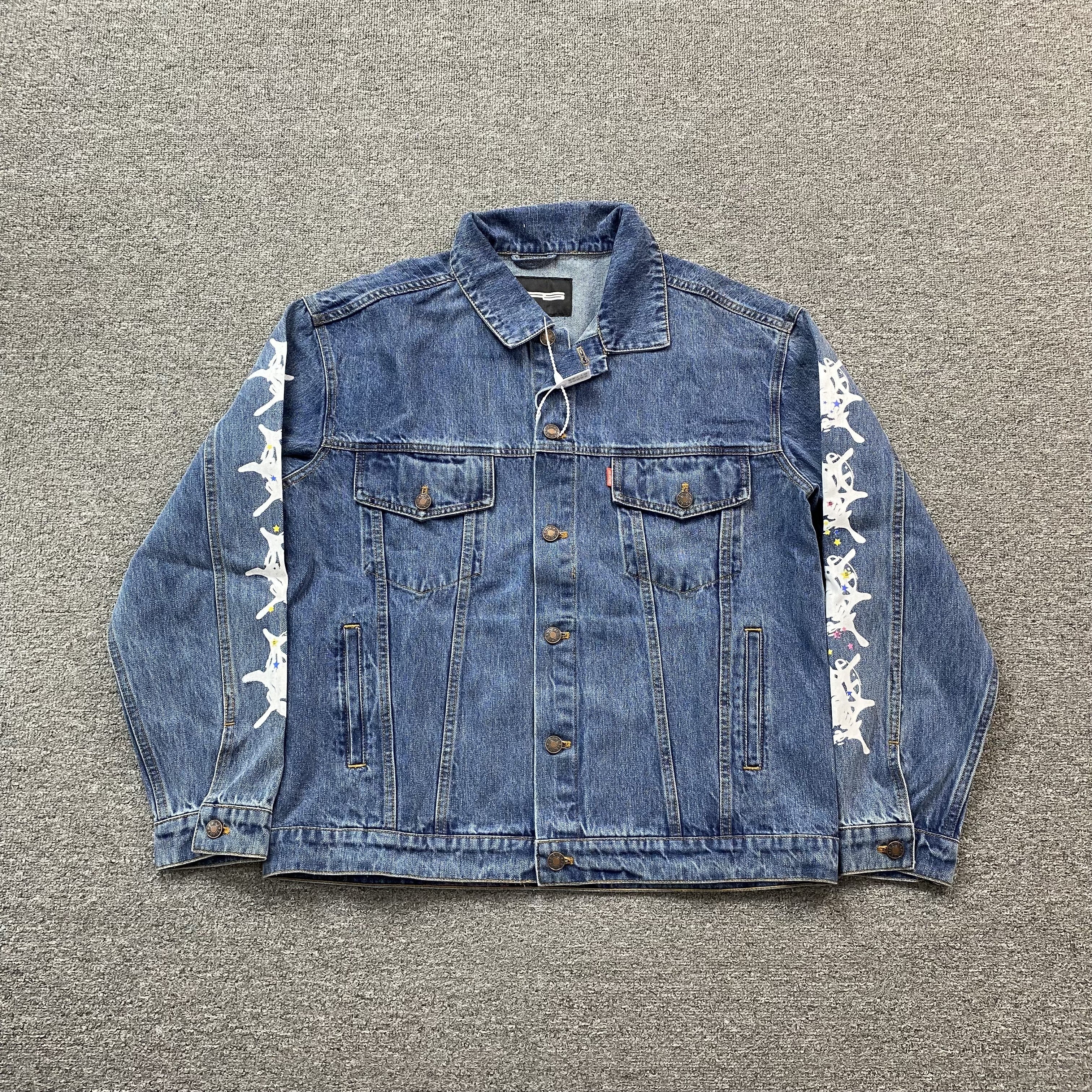 SP5DER Denim Tracksuits
