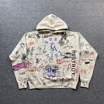 Saint Michael Mixed Hoodies
