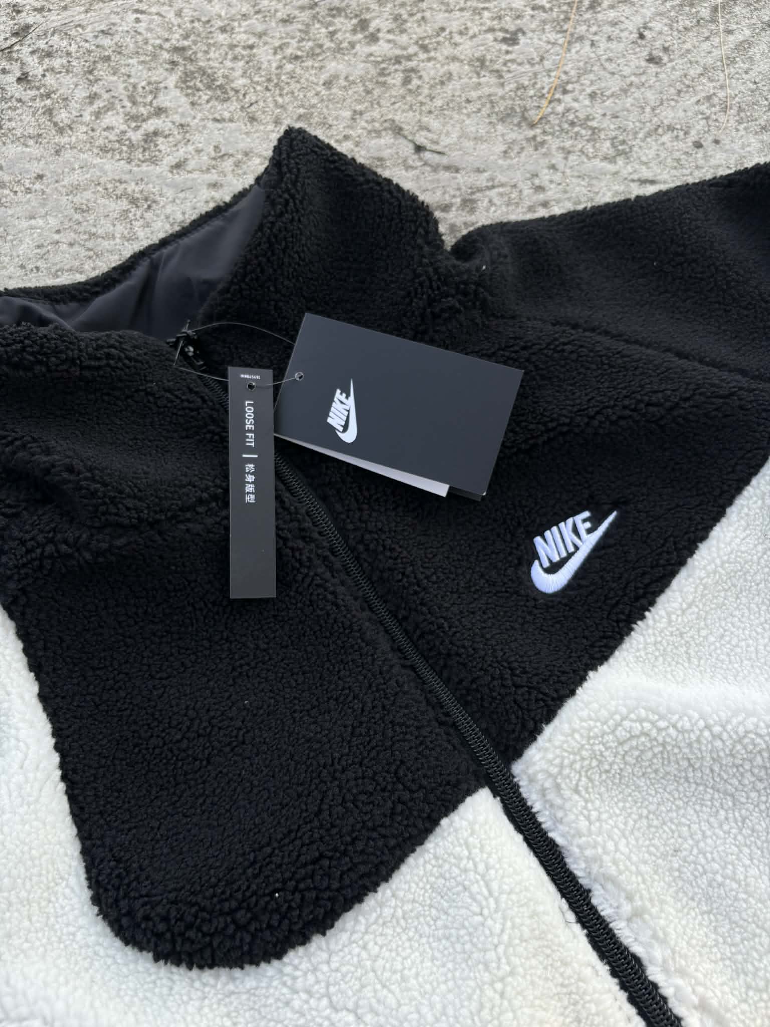 Nike Swoosh Fleece Reversible Jacket