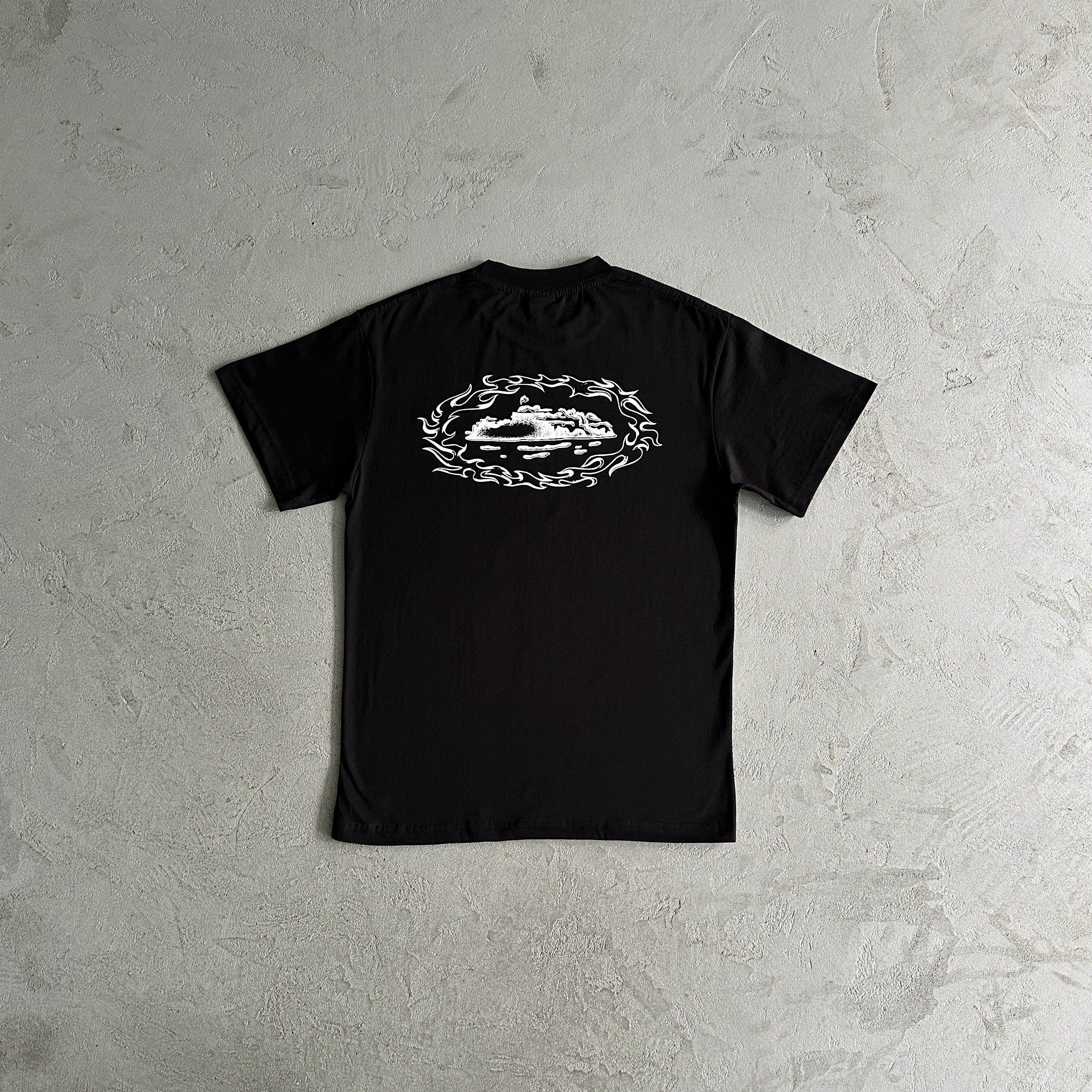 Corteiz Flame Alcatraz Tee