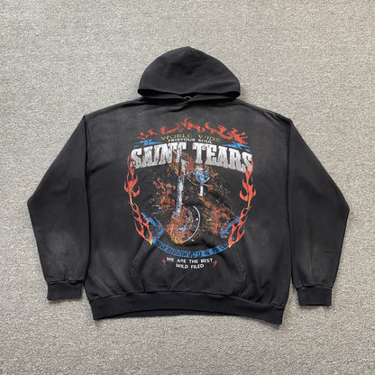Saint Michael Mixed Hoodies