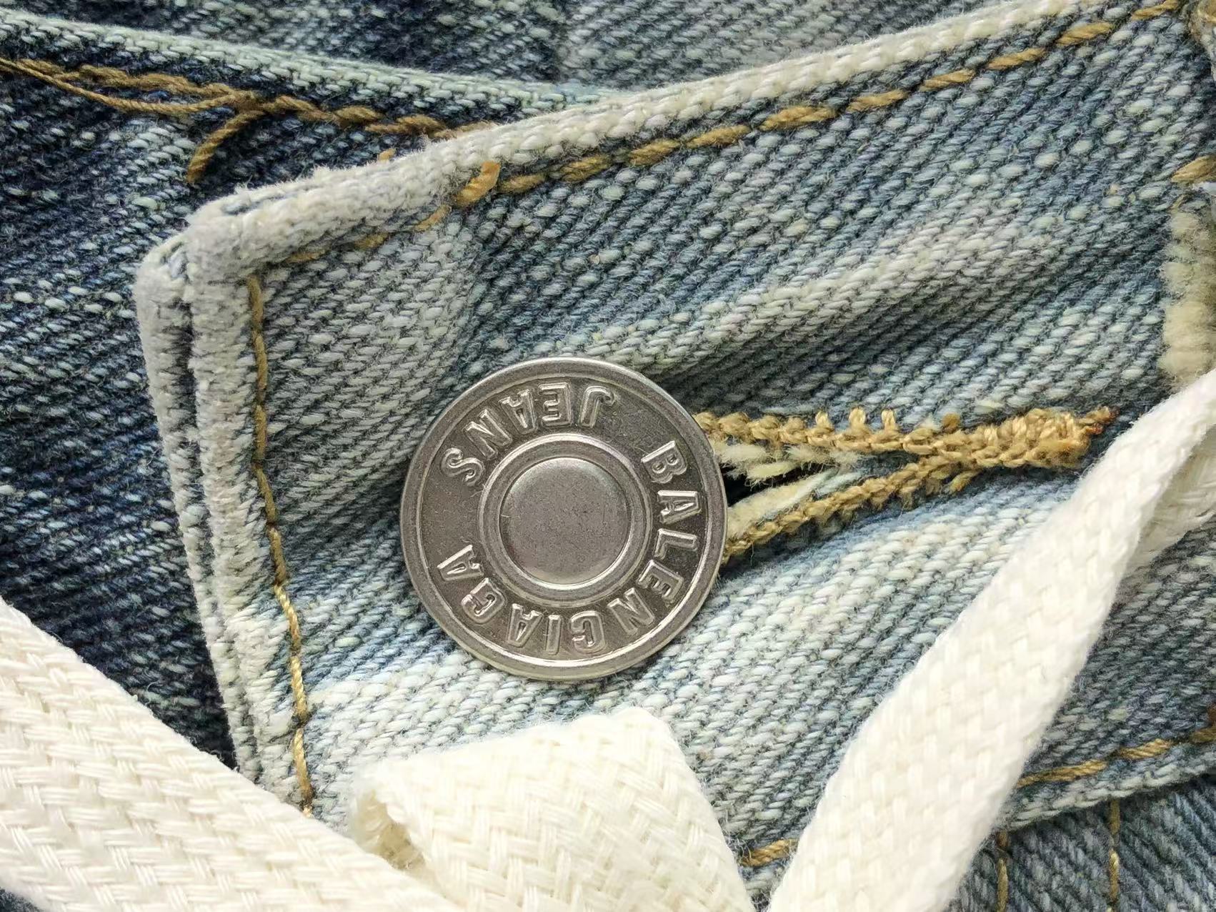 Balenciaga Fifty-fifty Denim Pants