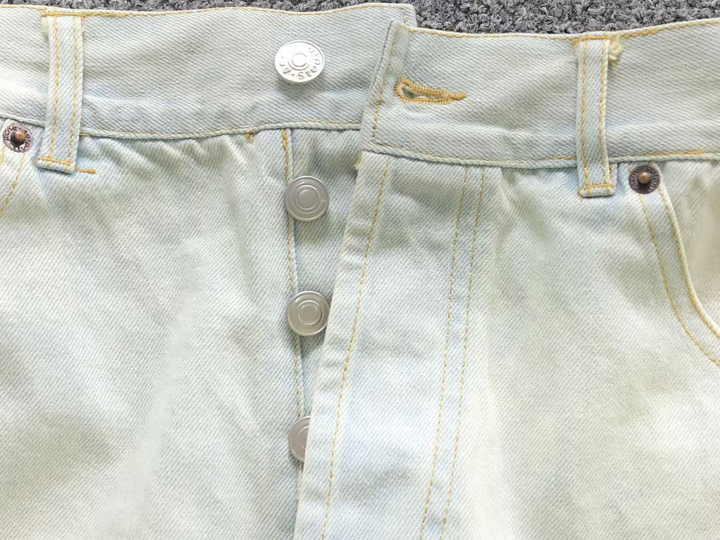 Acne Studios - Rudney Wide-Leg Distressed Denim Shorts