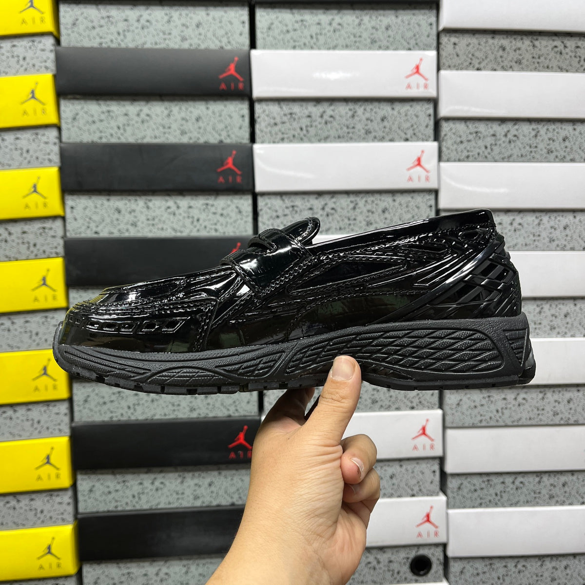 New Balance 1906L "Black Croc" Loafer