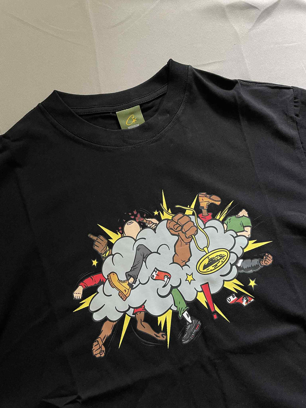 Corteiz Royal Rumble Black Tee