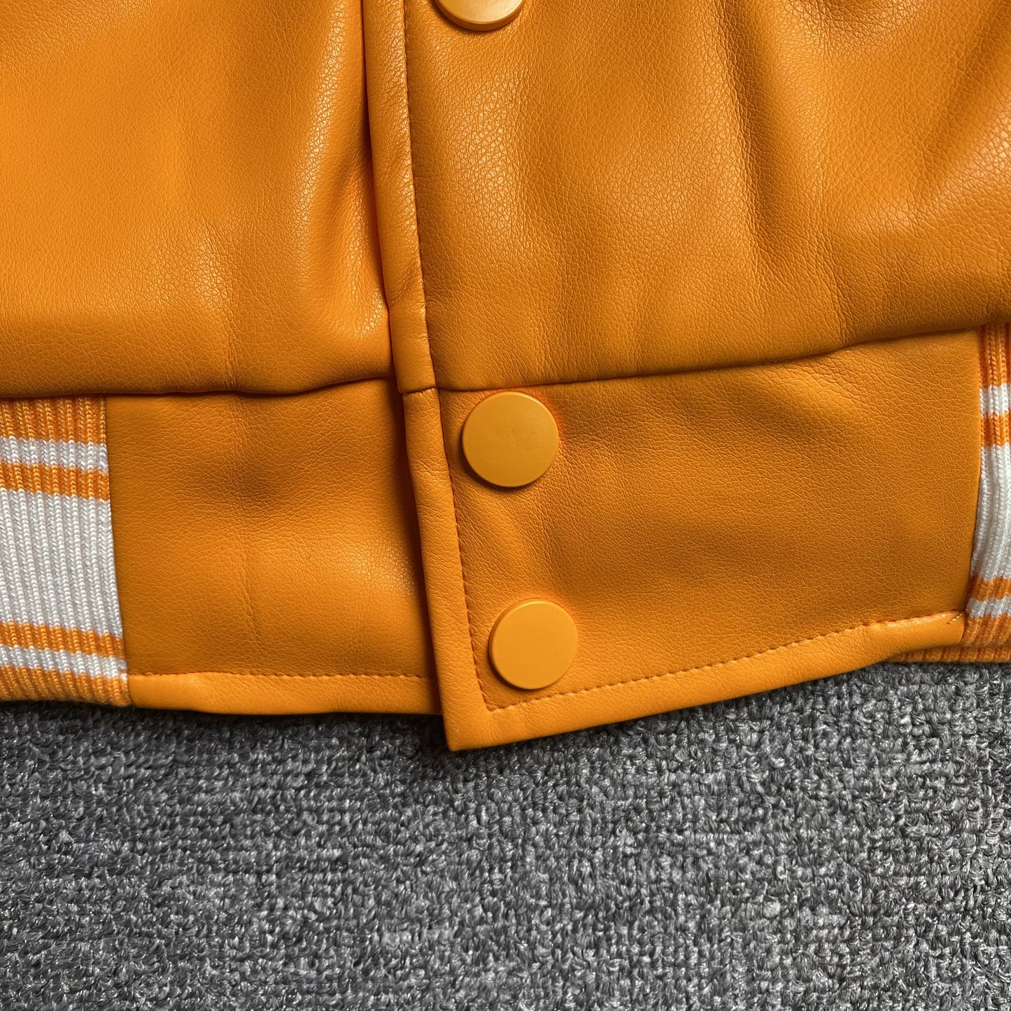 SP5DER Leather Jacket