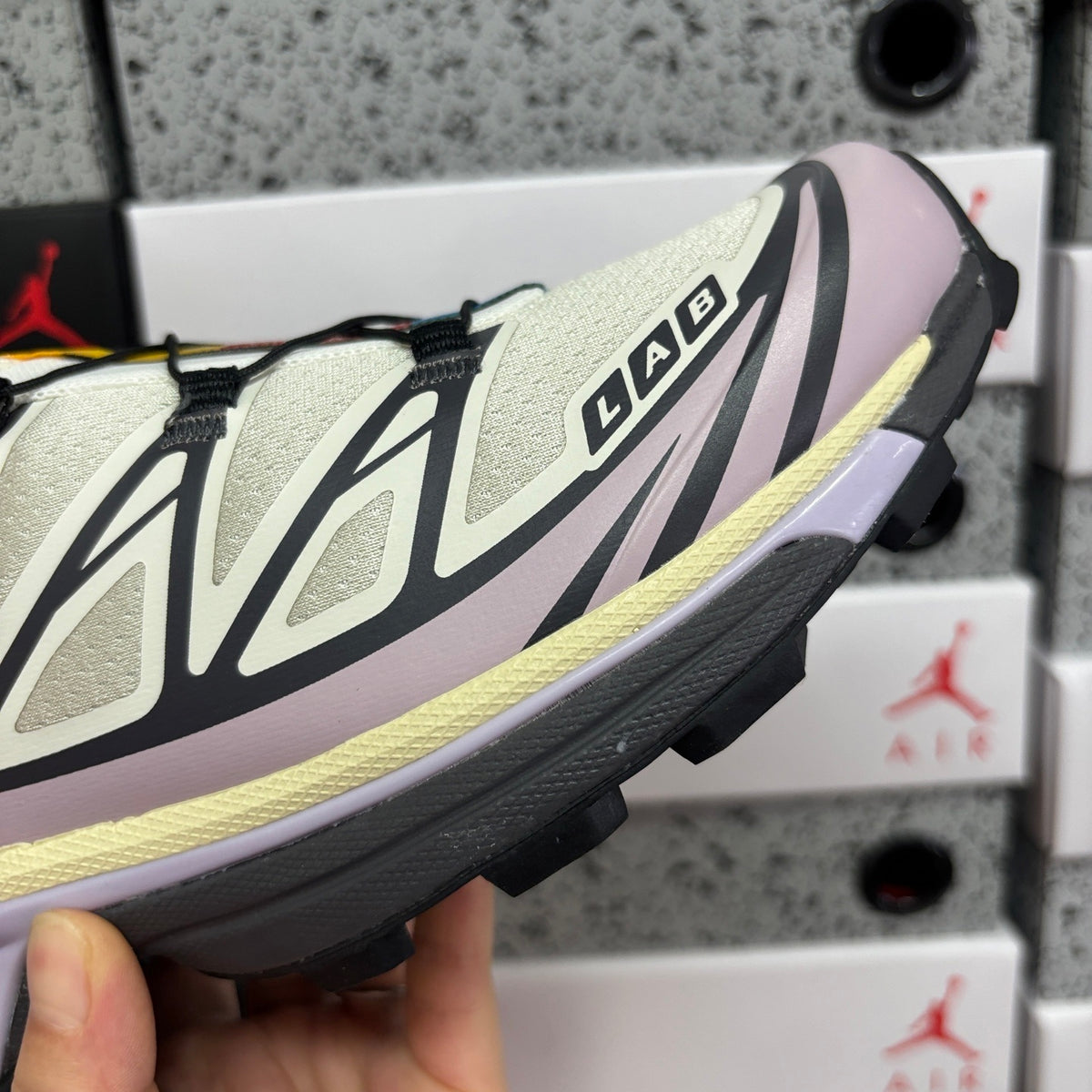 Salomon x Bone Soda XT-6 Expanse LTR in the Icicle / Nirvana / Nine Iron