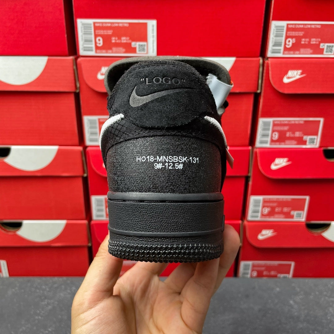 Off-White x Nike Air Force 1 Low "Black"