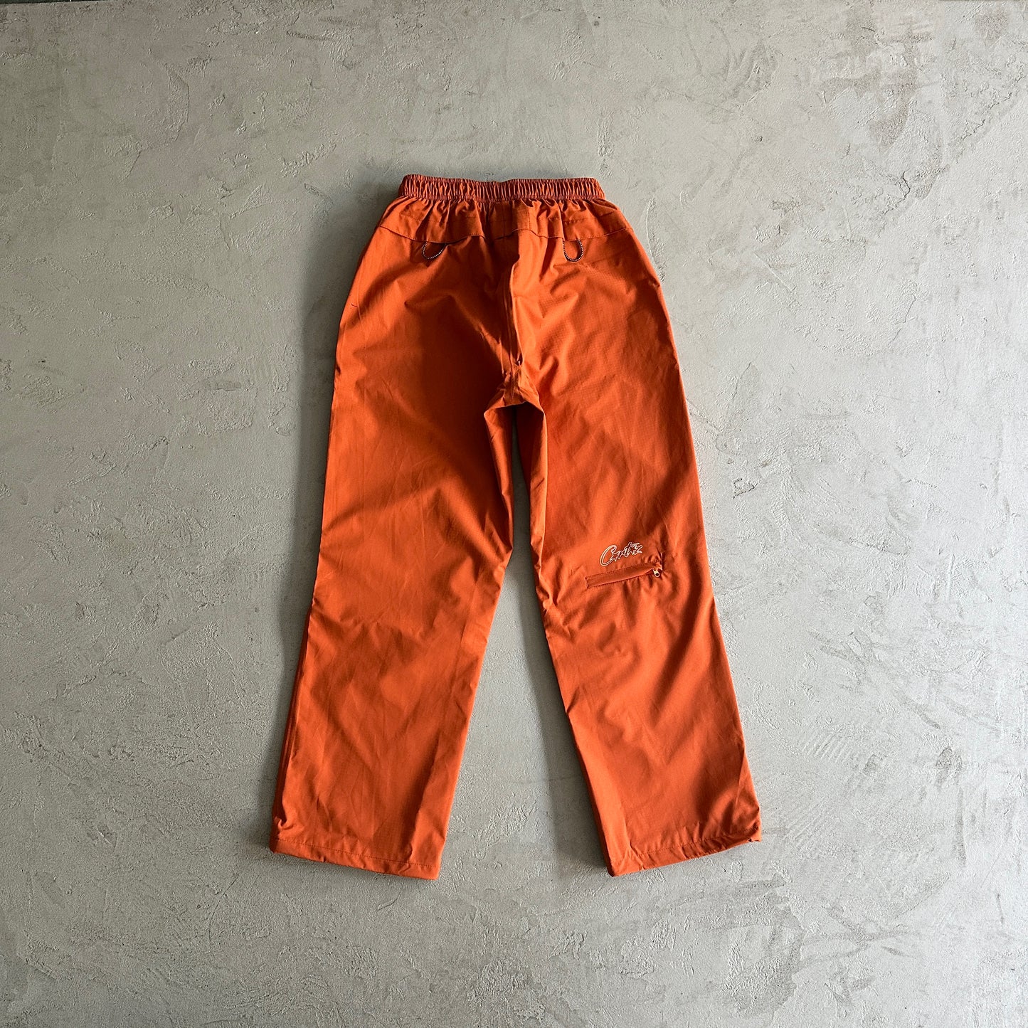 Corteiz Gutta Waterproof Bottoms Burnt Orange Tracksuit