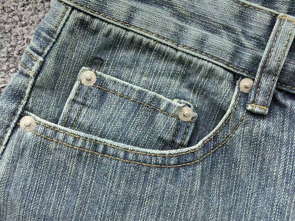 Balenciaga Fifty-fifty Denim Pants