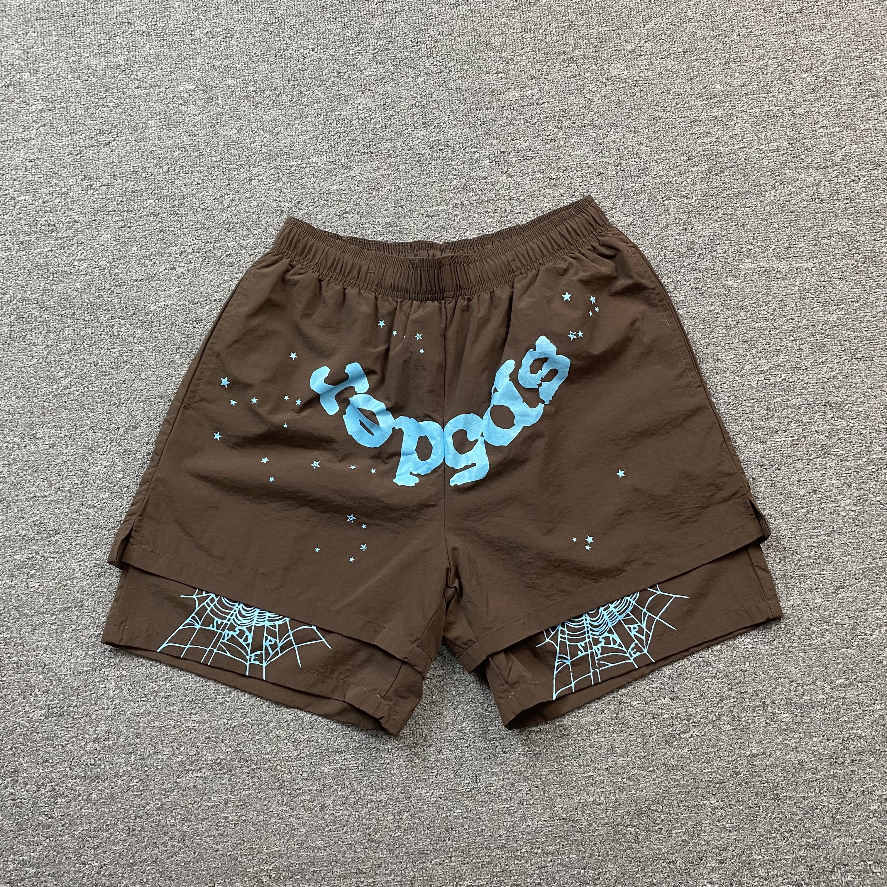SP5DER Mixed Water Shorts