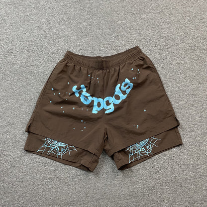 SP5DER Mixed Water Shorts