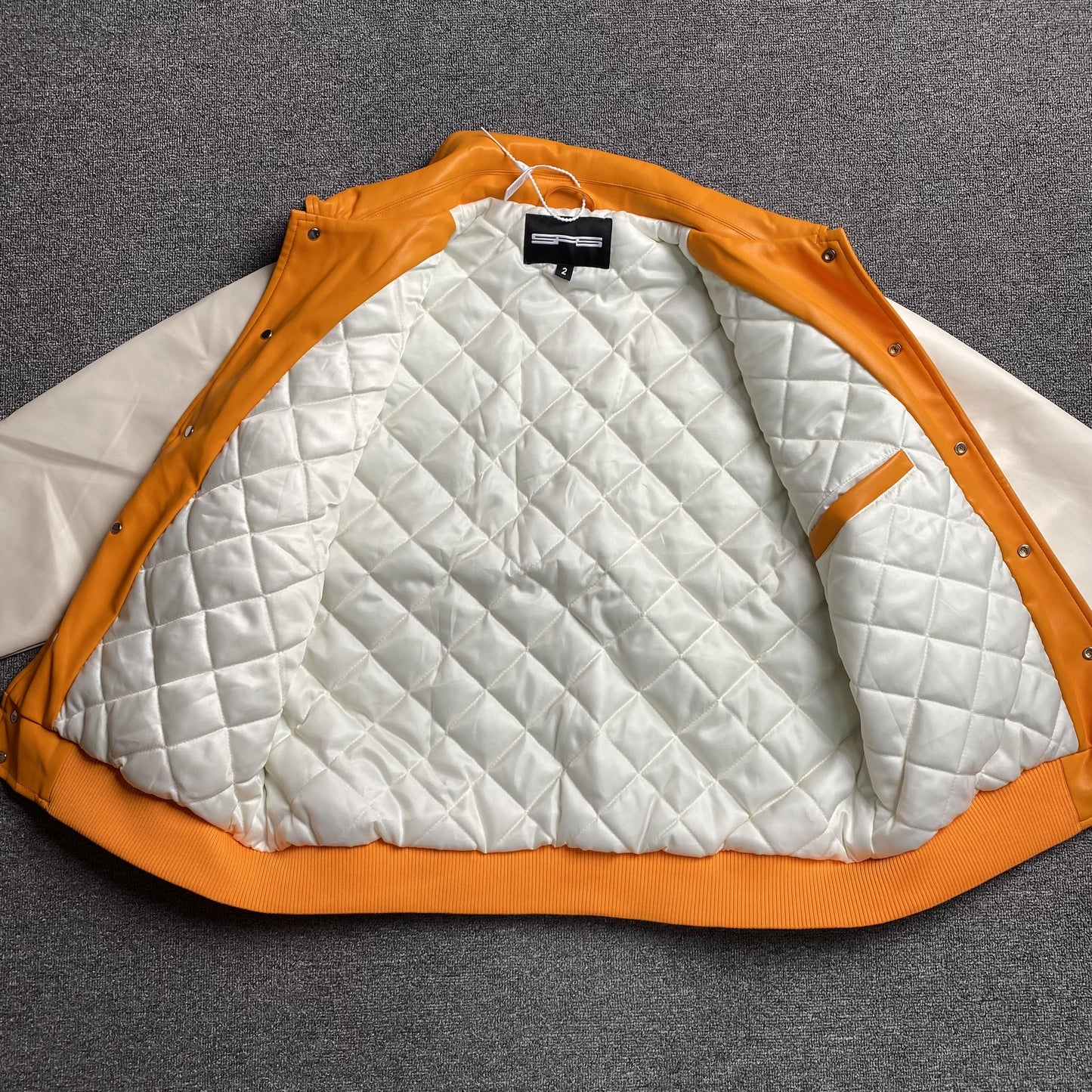 SP5DER Leather Jacket
