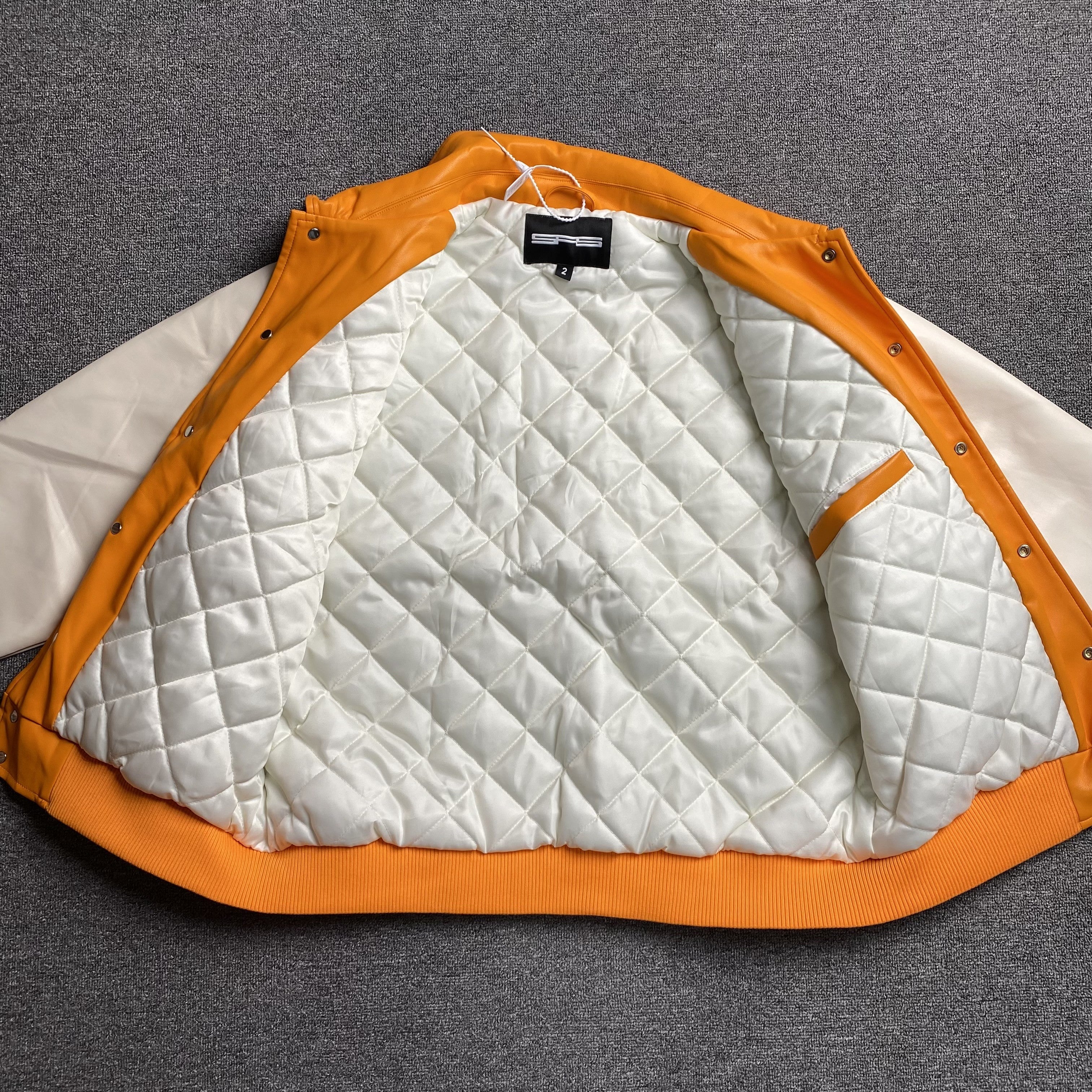 SP5DER Leather Jacket
