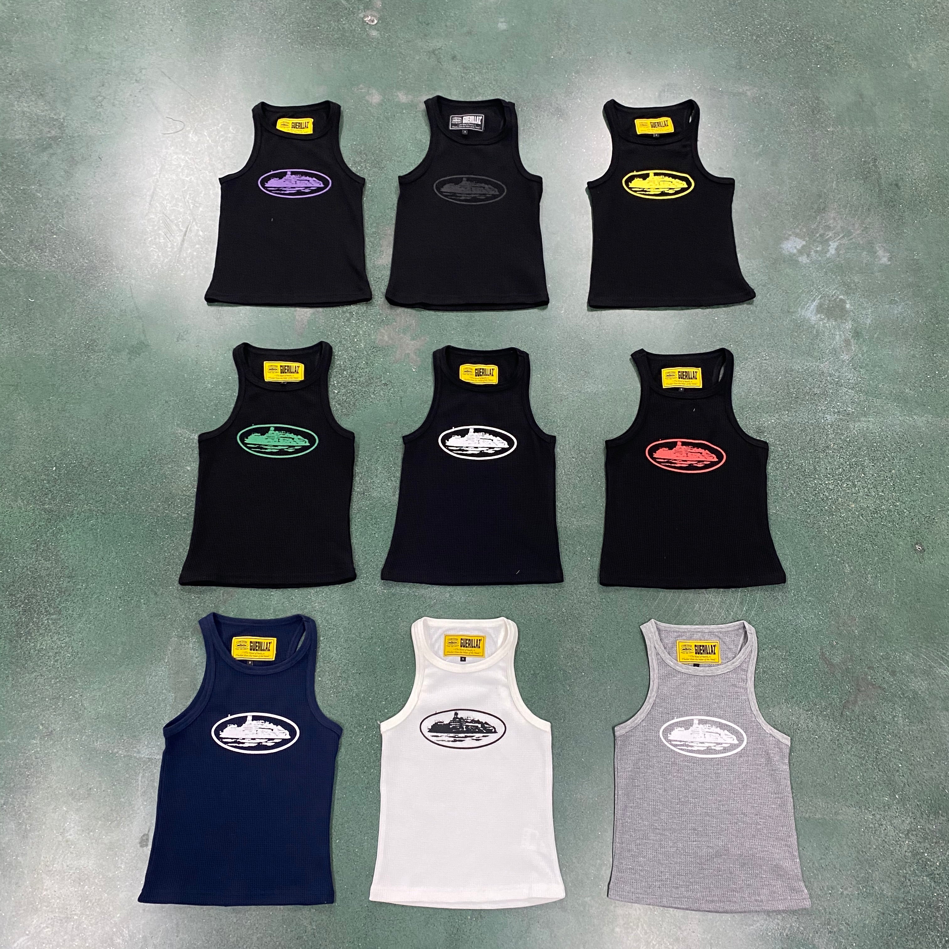 SALE Women's Corteiz Alcatraz Tank Tops