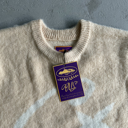 Corteiz C Star Mohair Knit Sweater