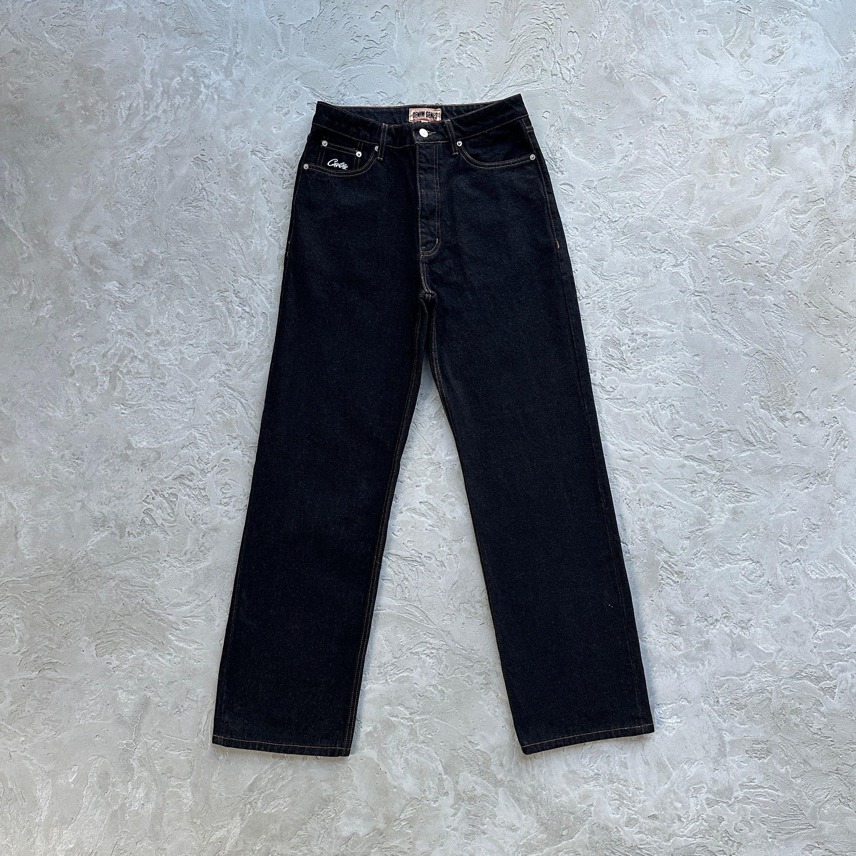 Corteiz Dual Stripe Baggy Jeans