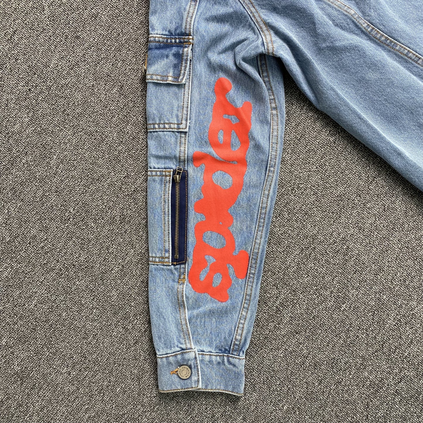 SP5DER Denim Tracksuits