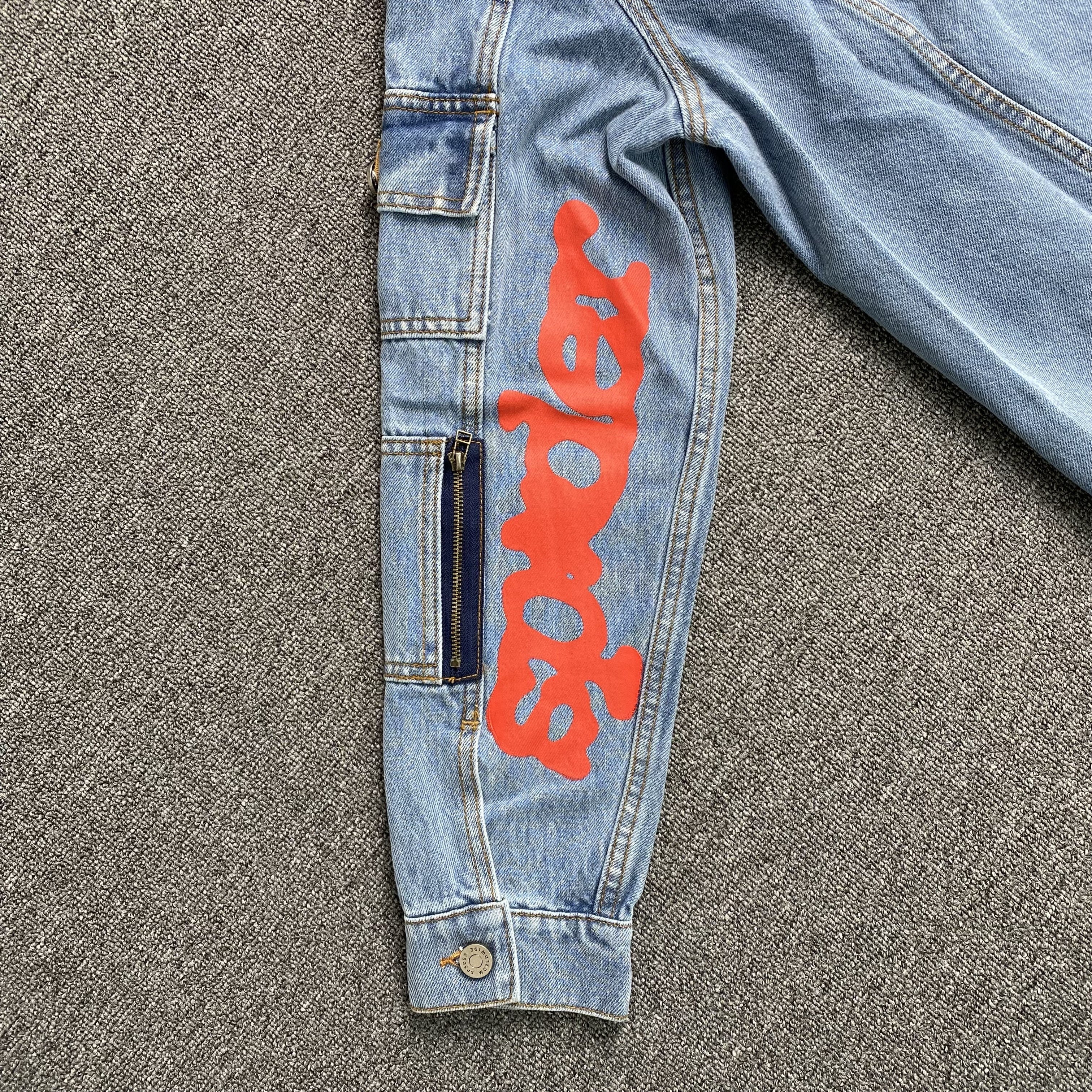 SP5DER Denim Tracksuits