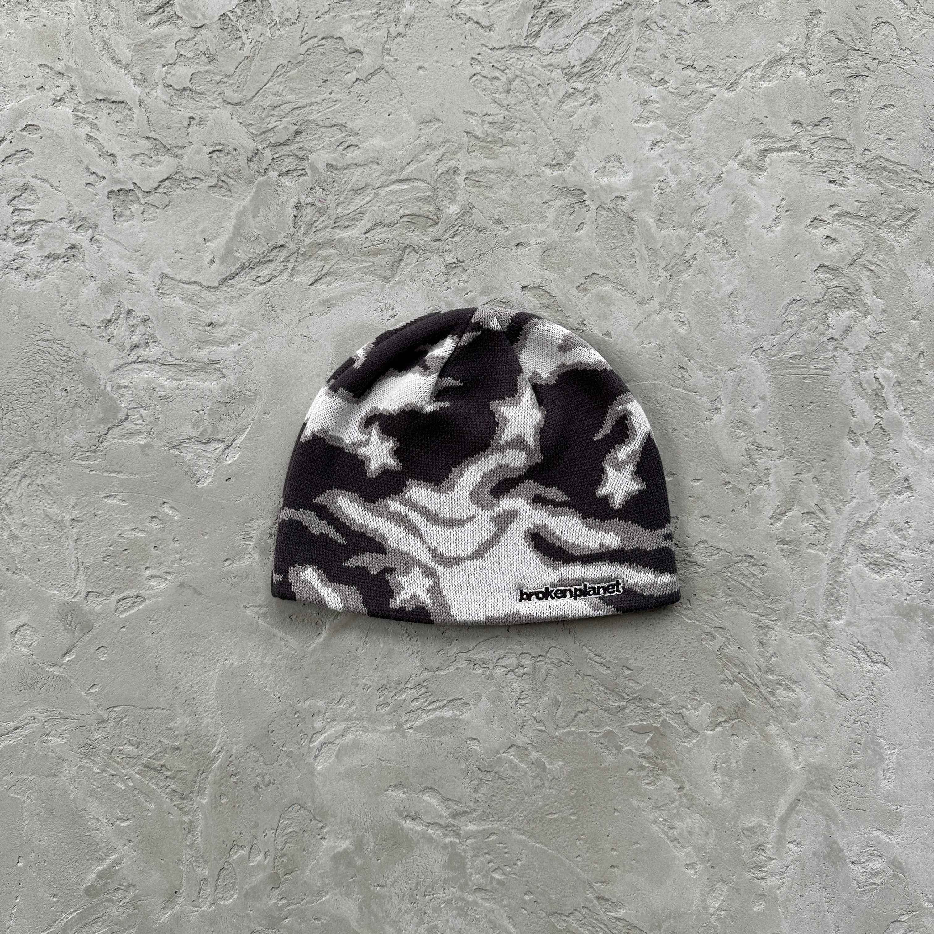 Broken Planet Star Camo Beanie