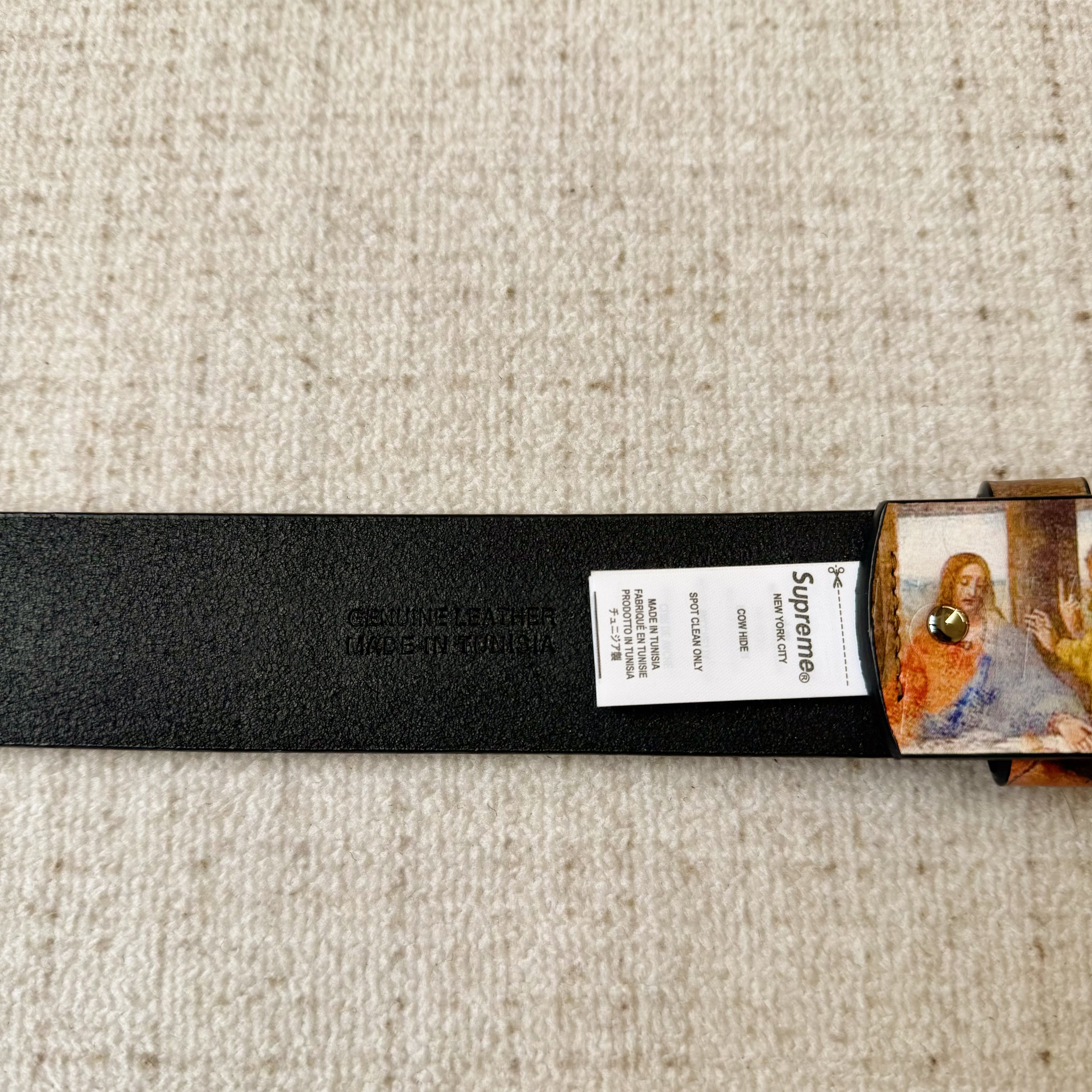 Supreme 'The Last Supper' Belt