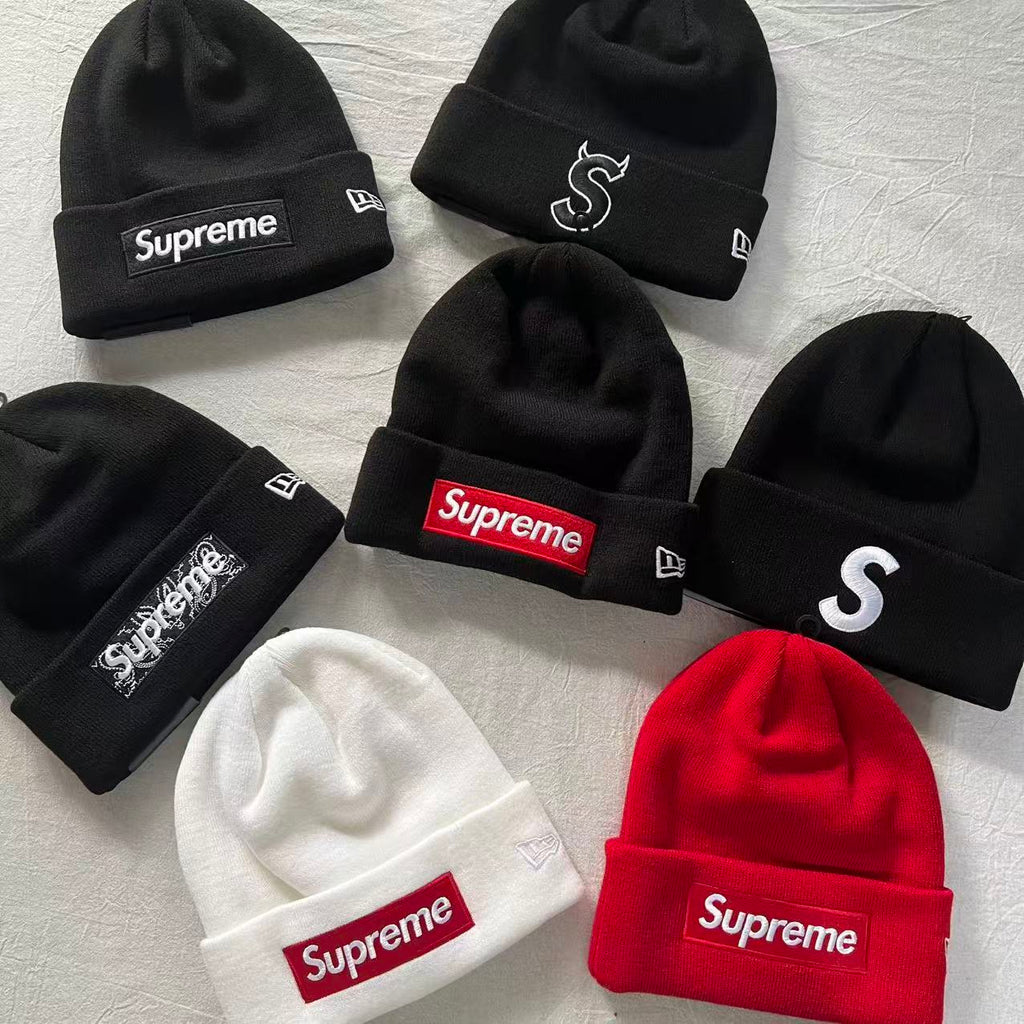 Supreme x New Era Beanies