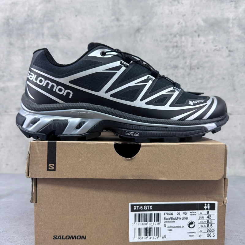 Salomon XT-6 Gore-Tex "Black/Silver"
