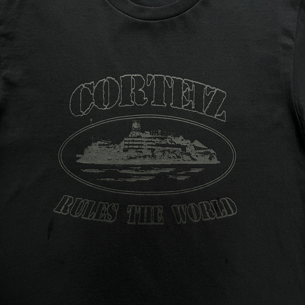 Corteiz Triple Black Tee