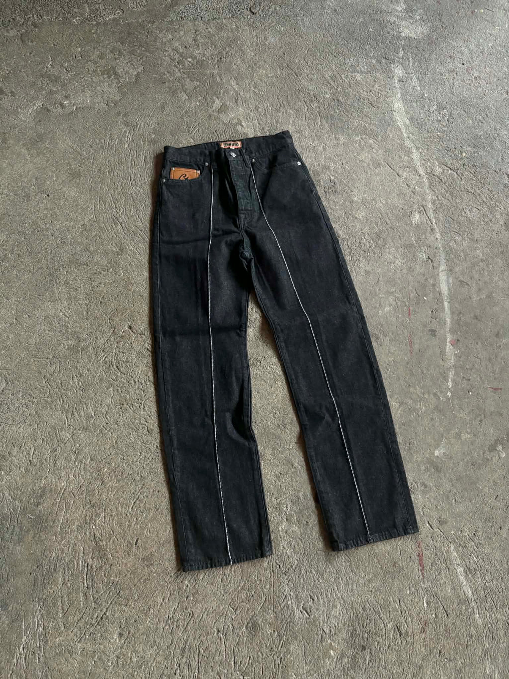 Corteiz C-Star Stitch-Down Jeans (ON-HAND)