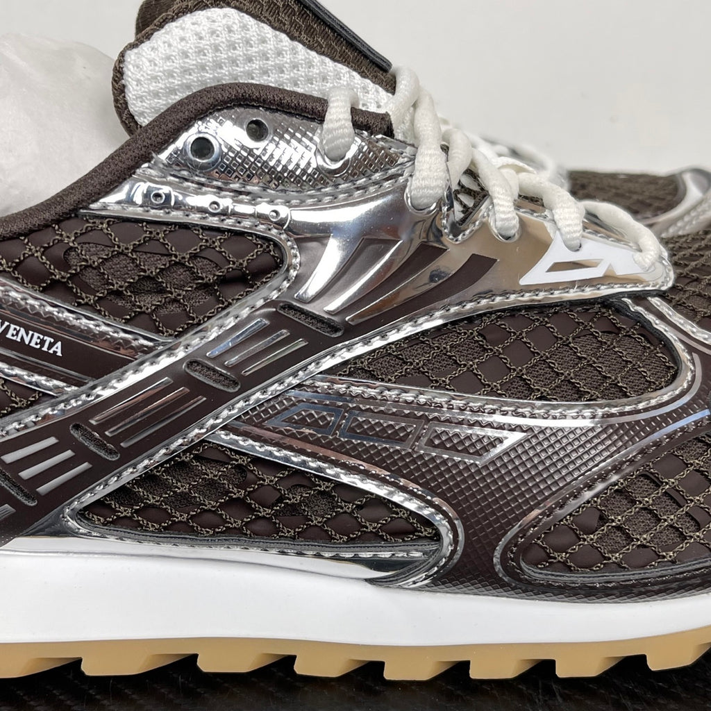 Bottega Veneta Orbit Sneakers Fondant/Silver