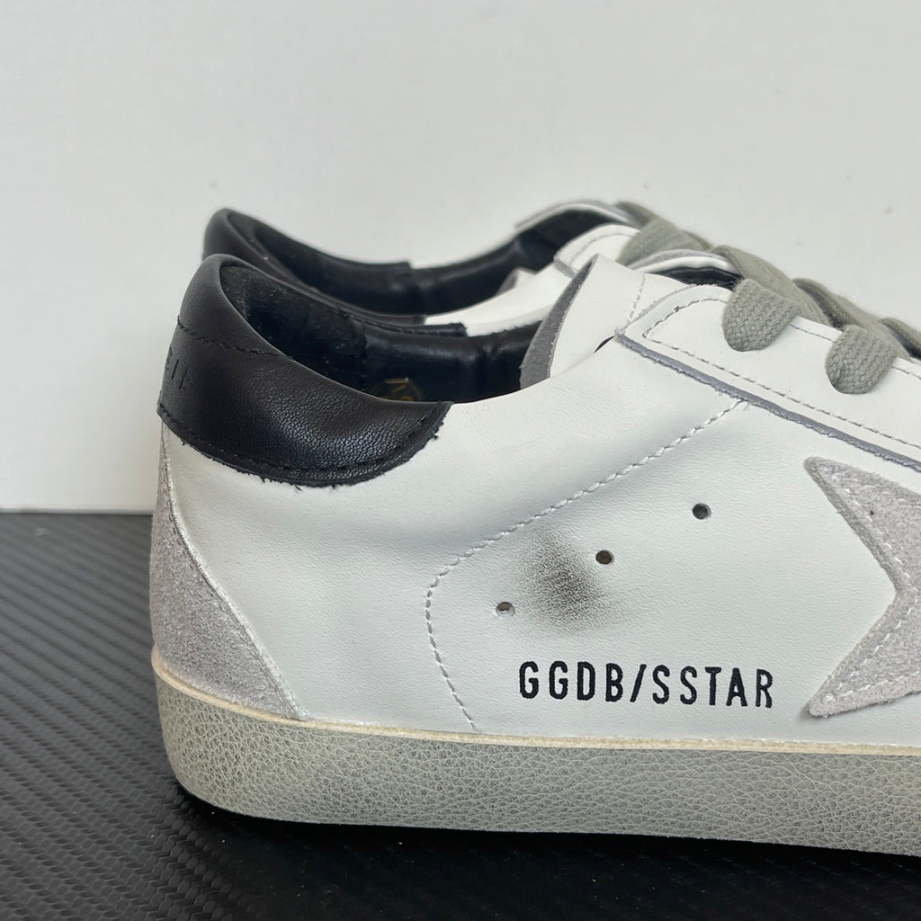 Golden Goose Super-Star Black Heel Tab