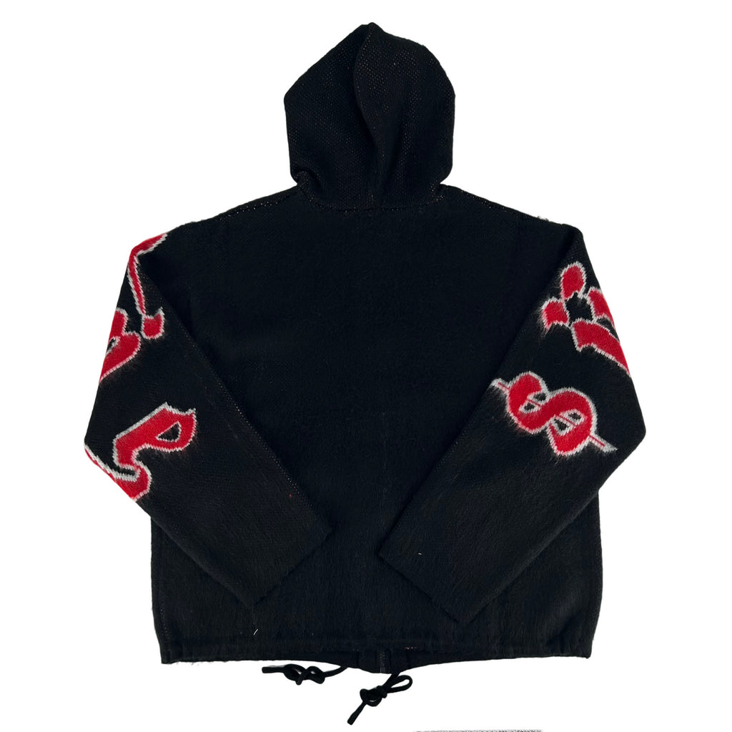Supreme Accent Brushed Zip Up Hooded