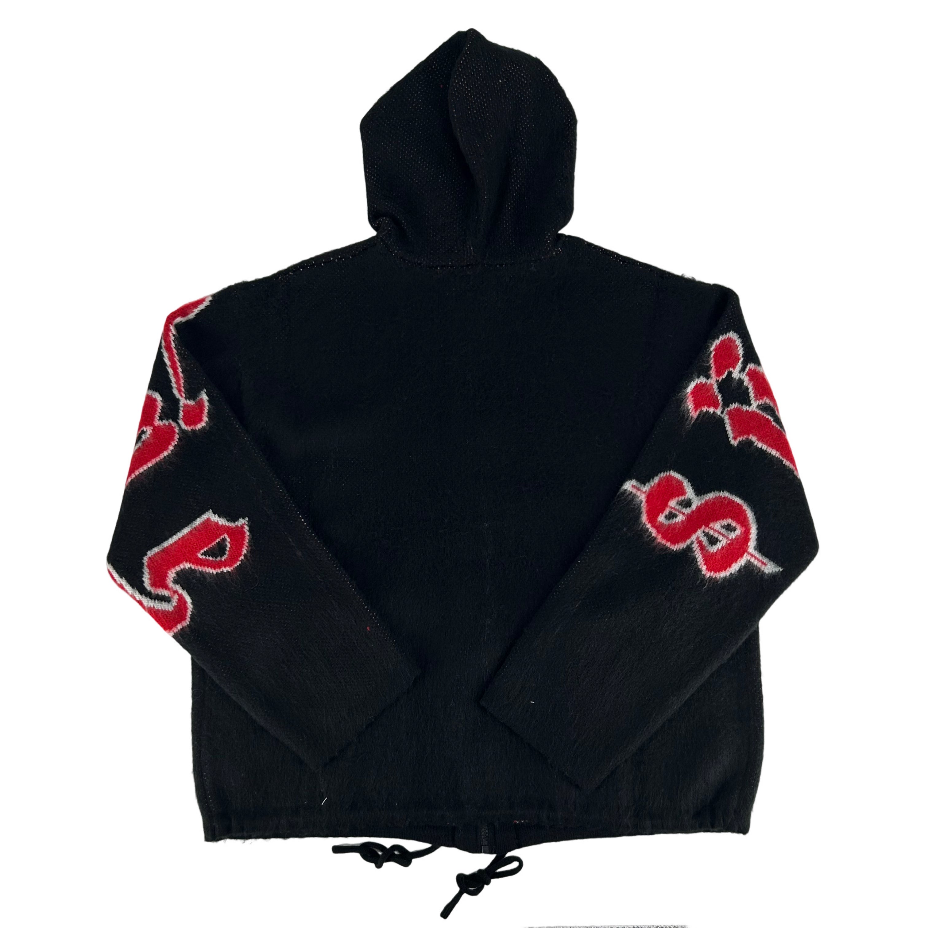 Supreme Accent Brushed Zip Up Hooded