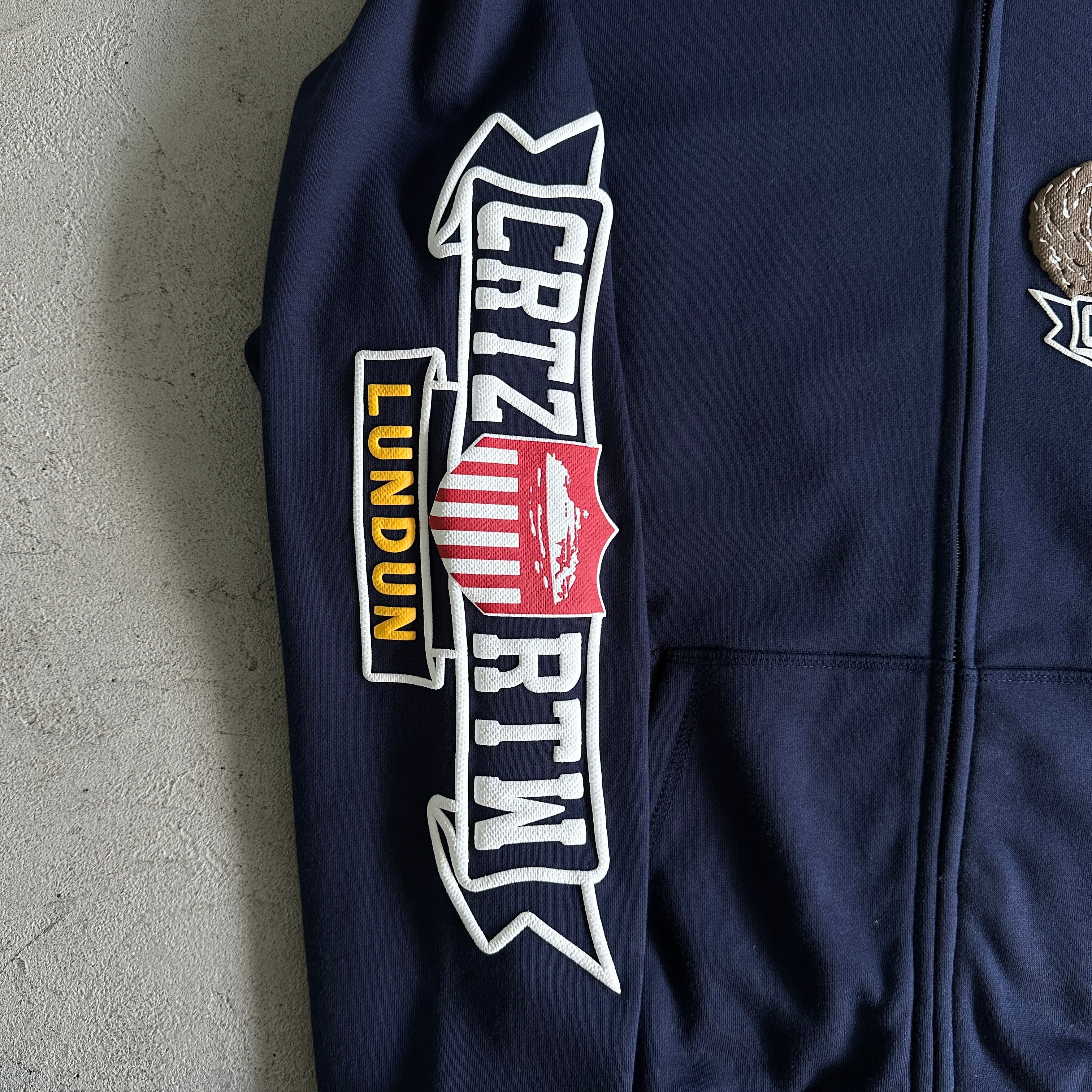 Corteiz Dipset Navy Blue Eagle Tracksuit