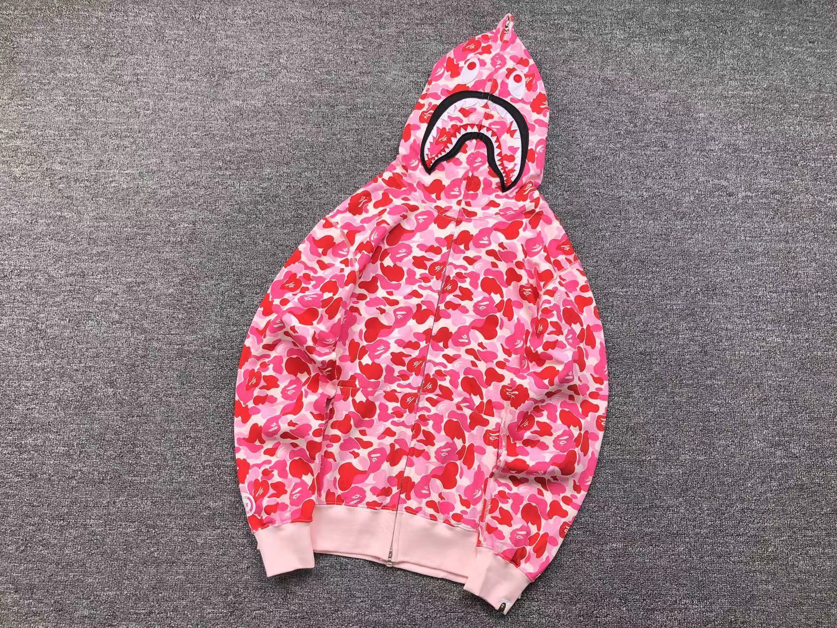Bape Shark Camo Hoodies