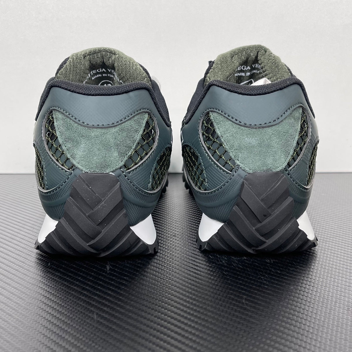 Bottega Veneta Orbit Sneakers Dark Green