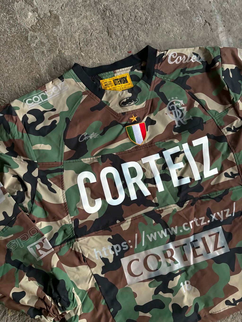 Corteiz Sponsor Training Pullover Camo (ON-HAND)