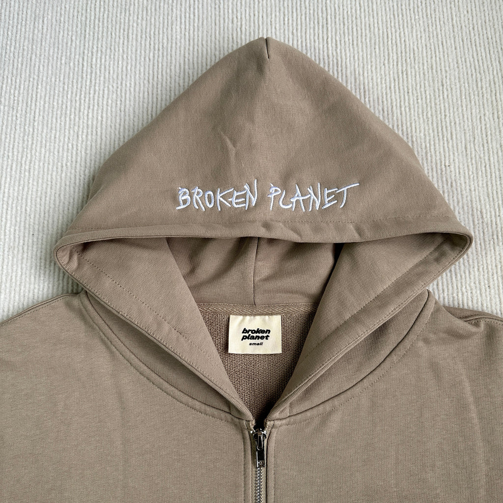 Broken Planet Zip-up Hoodies