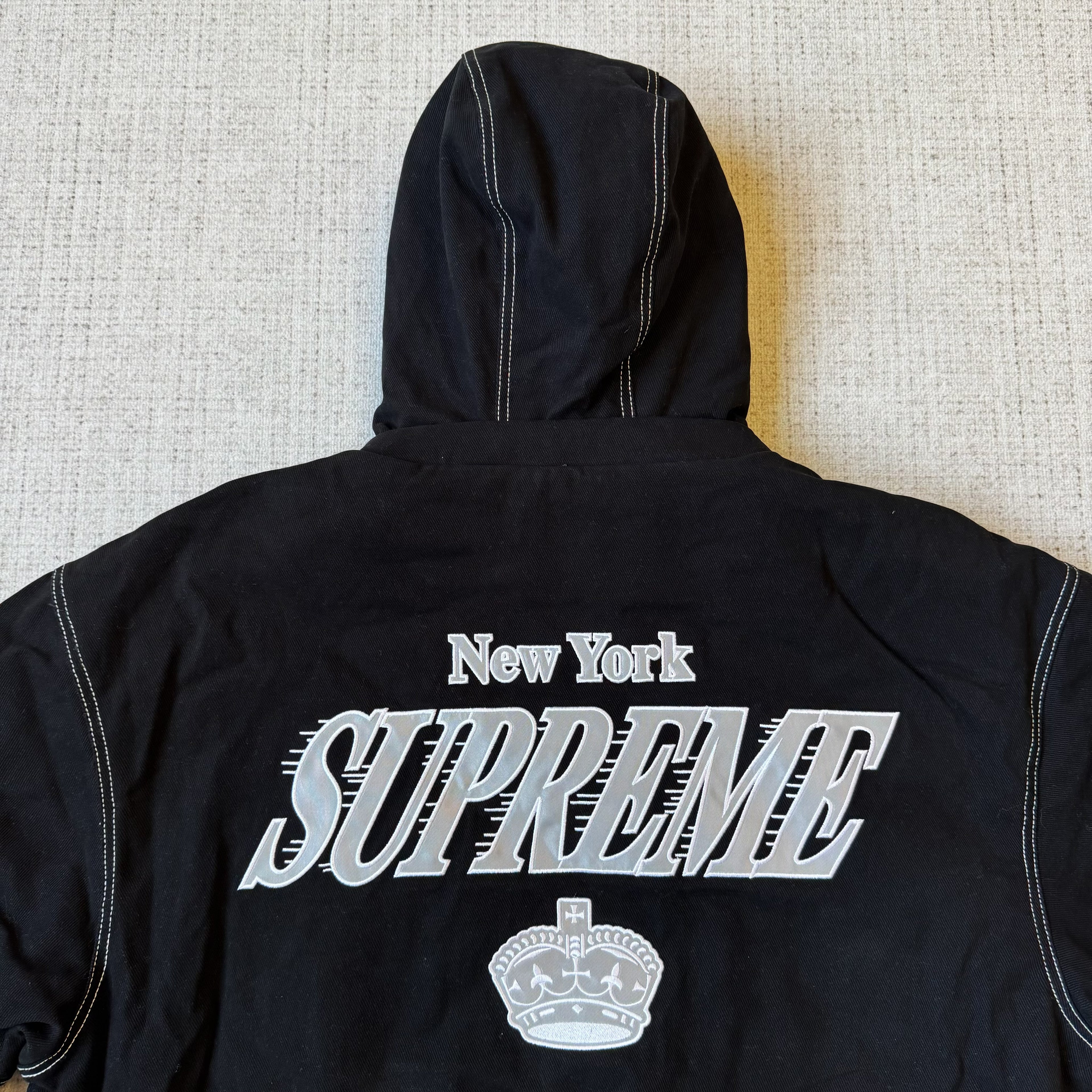 Supreme Mitchell & Ness Twill Stadium Jacket
