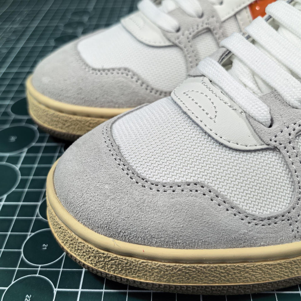 Lanvin Orange Clay Sneakers