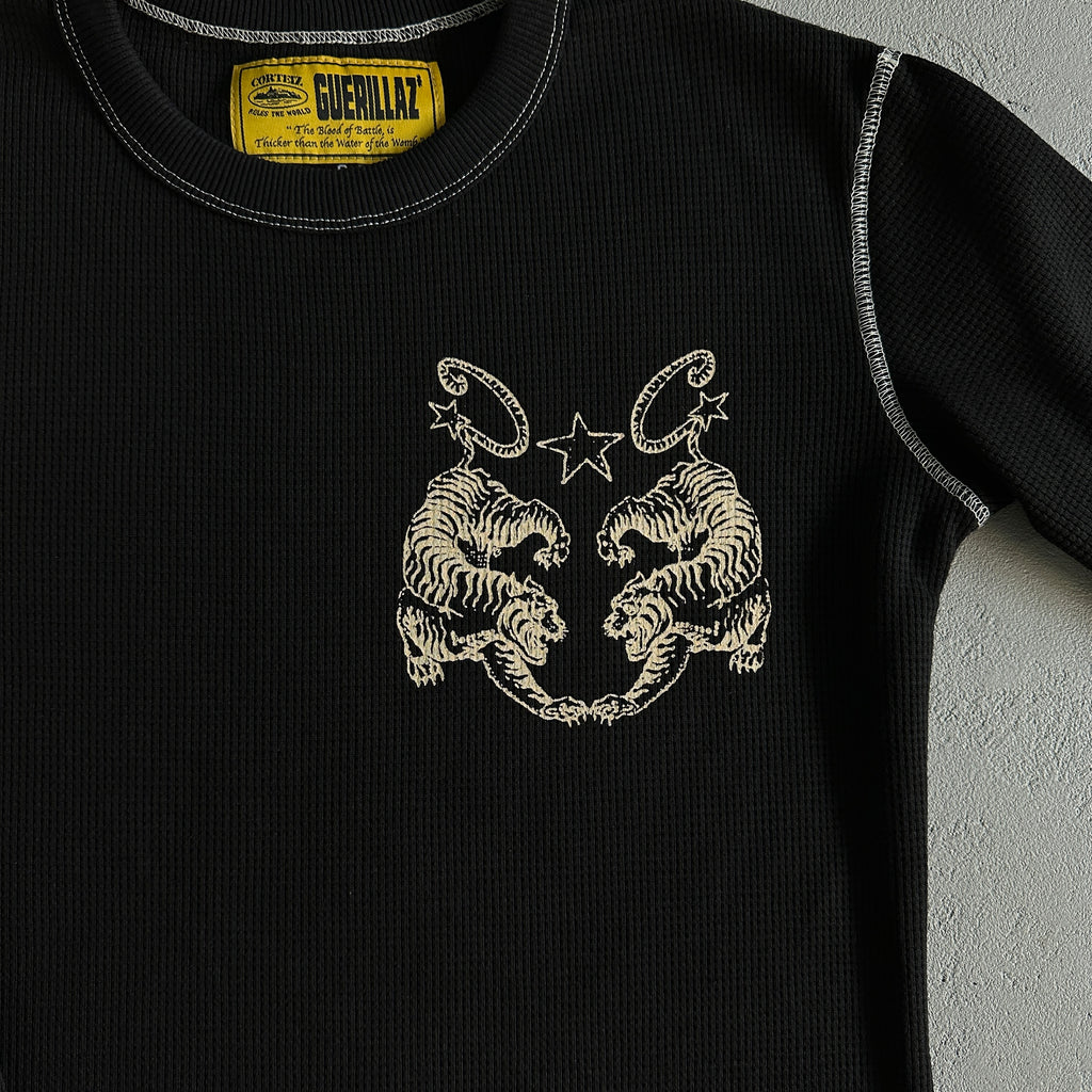 Corteiz Tiger Contrast Waffle Sweater