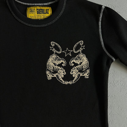 Corteiz Tiger Contrast Waffle Sweater