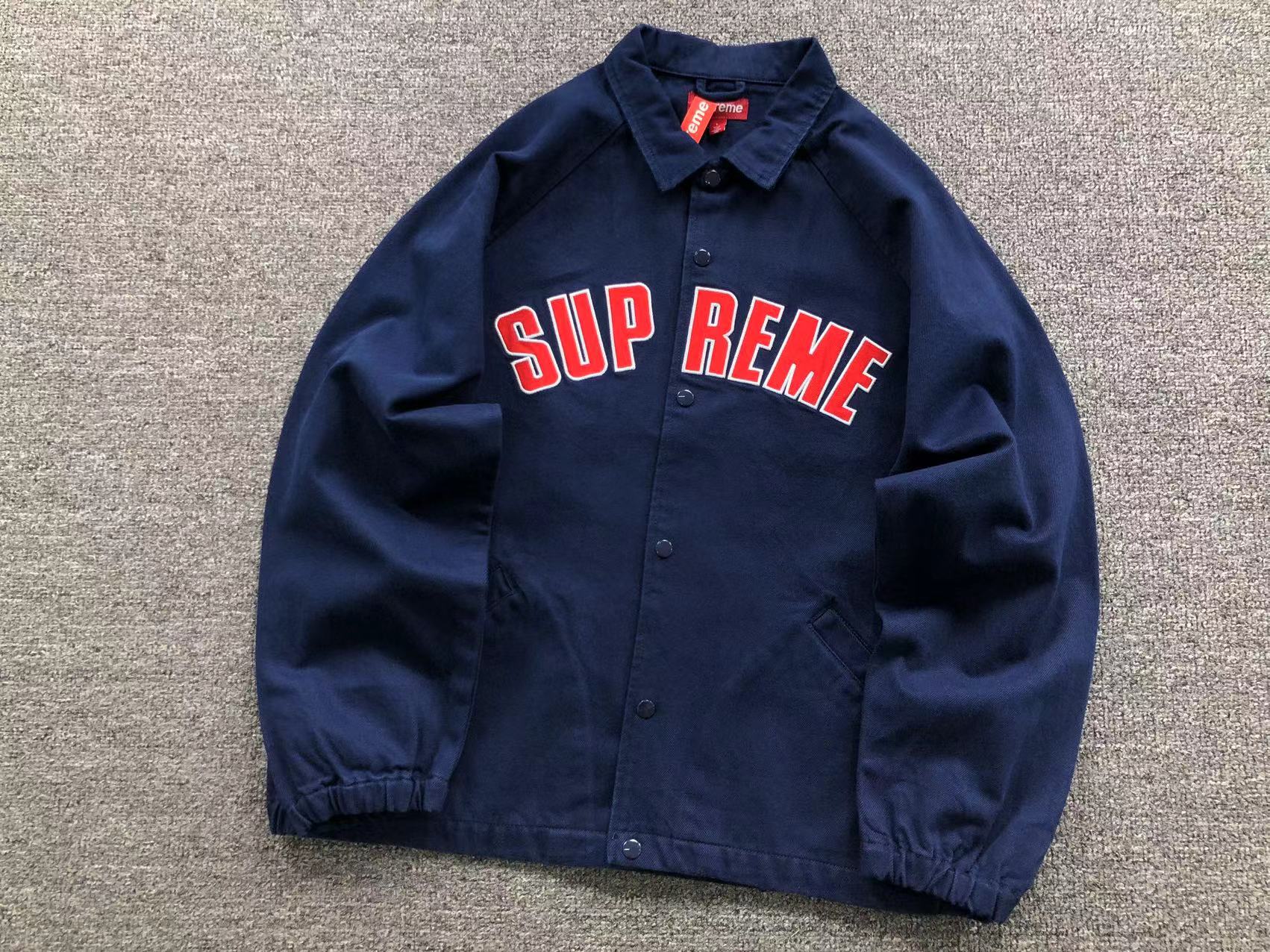 Supreme Arc Denim Coaches Jacket