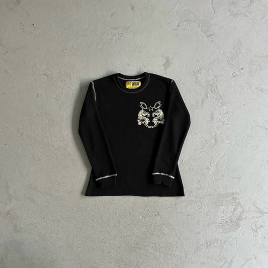 Corteiz Tiger Contrast Waffle Sweater