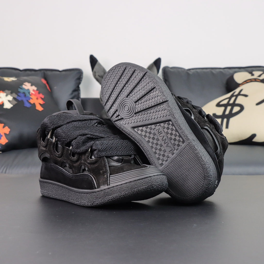 Lanvin Curb Sneakers Triple Black