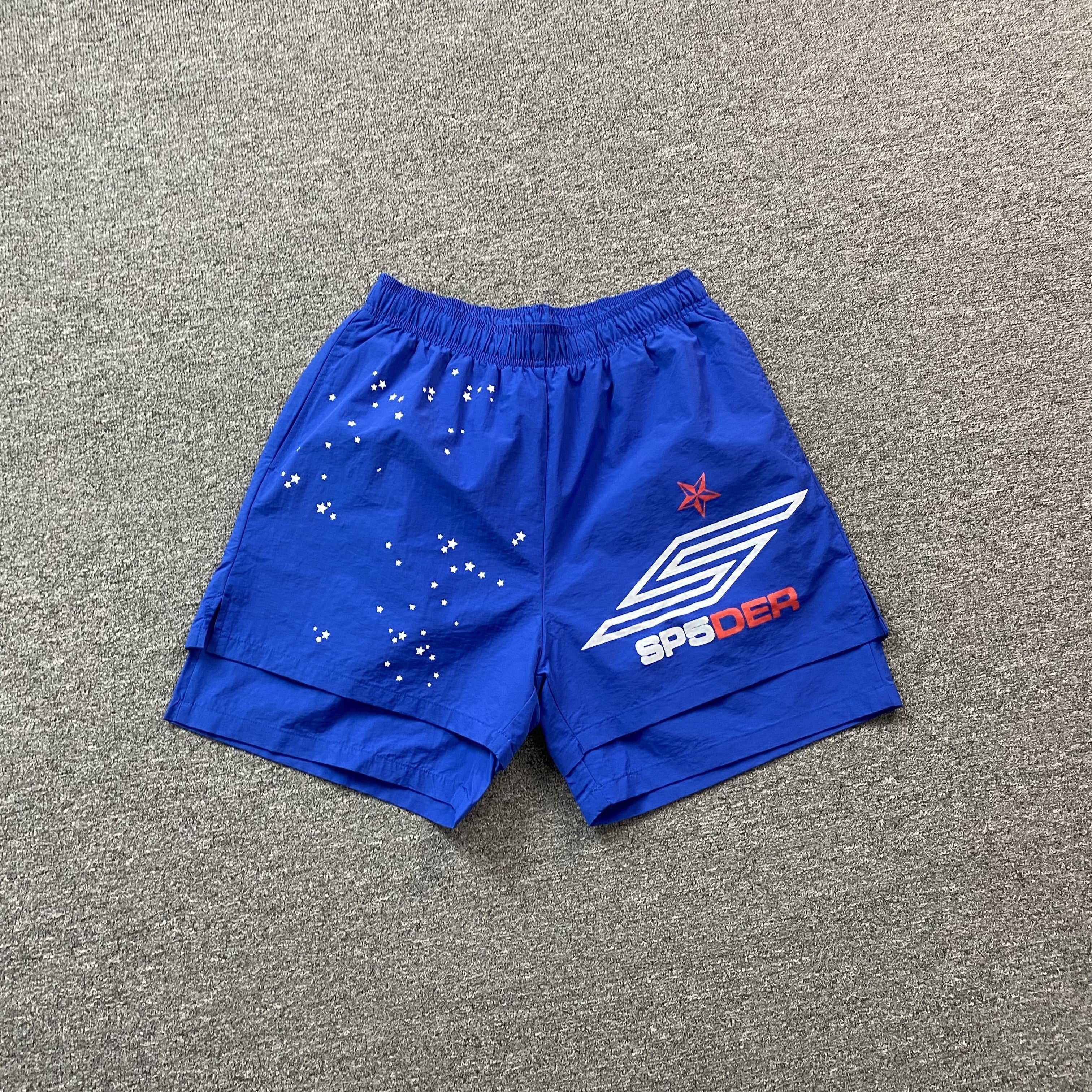 SP5DER Mixed Water Shorts