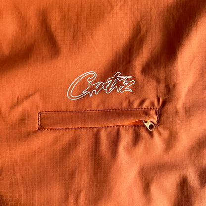 Corteiz Gutta Waterproof Bottoms Burnt Orange Tracksuit