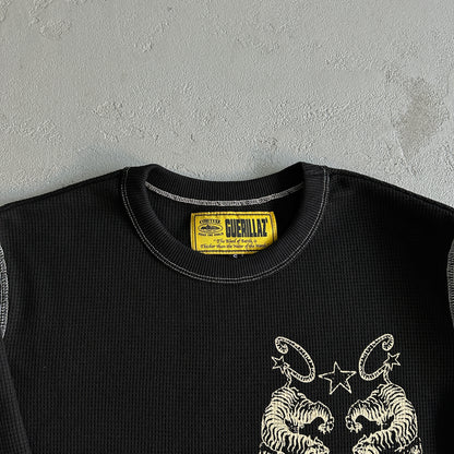 Corteiz Tiger Contrast Waffle Sweater
